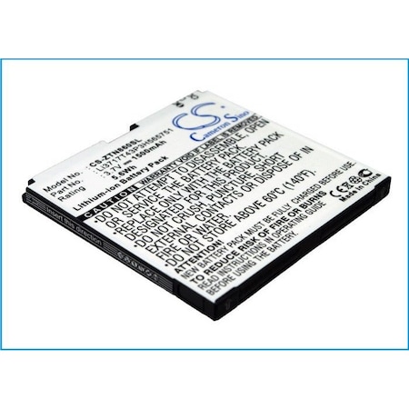 Bsc Preferred Uscellular MWP3505 MWP3505US Render 1500mAh Mobile Phone Replacement Battery CS-ZTN860SL.5